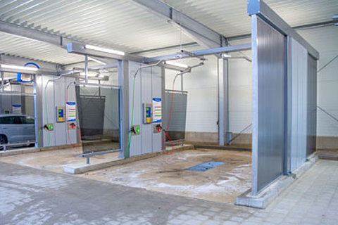 Car wash centre, Emlichheim - Germany, 